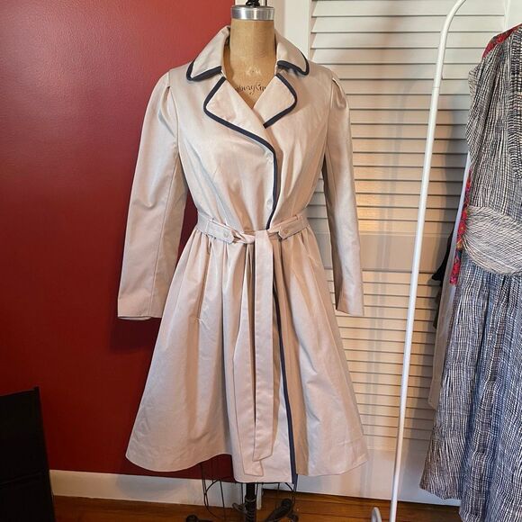 Anthropologie Jackets & Blazers - ANTHROPOLOGIE | elevenses “fair lady” trench coat 8